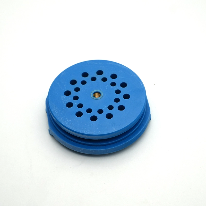 The plug made by insert mold blue nylon 66 with brass nut 1 - Bost