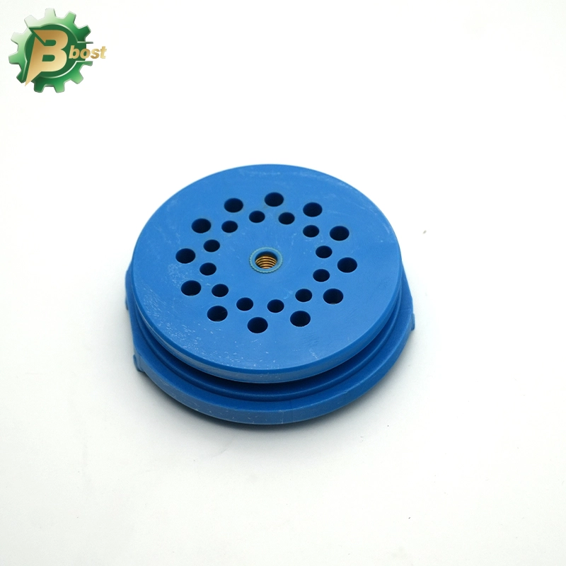 The plug made by insert mold blue nylon 66 with brass nut 1 - Bost