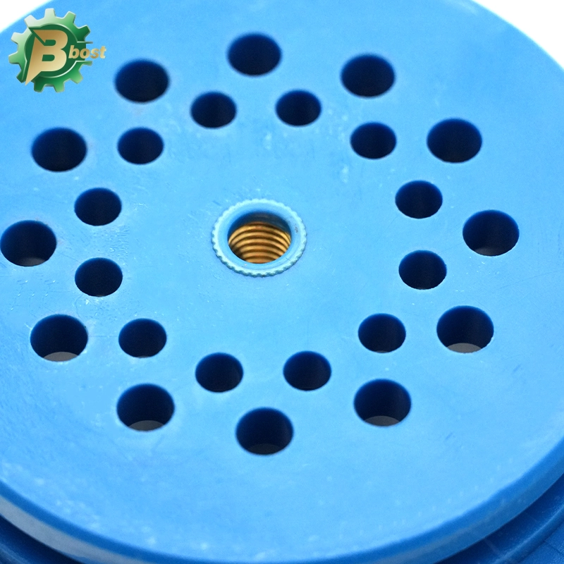 The plug made by insert mold blue nylon 66 with brass nut 4 - Bost
