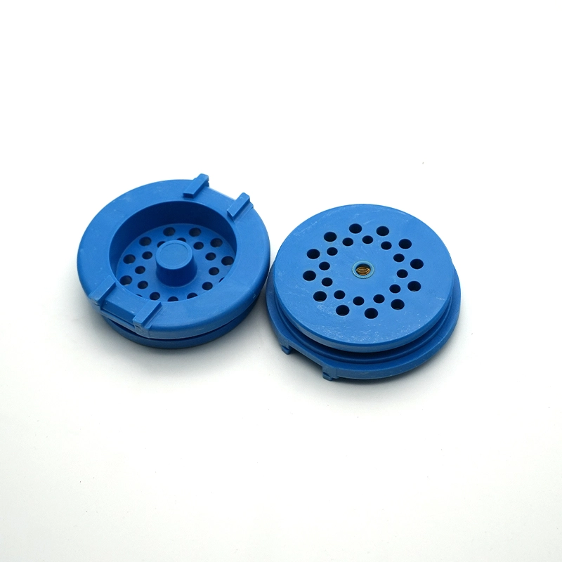 The plug made by insert mold blue nylon 66 with brass nut 5 - Bost