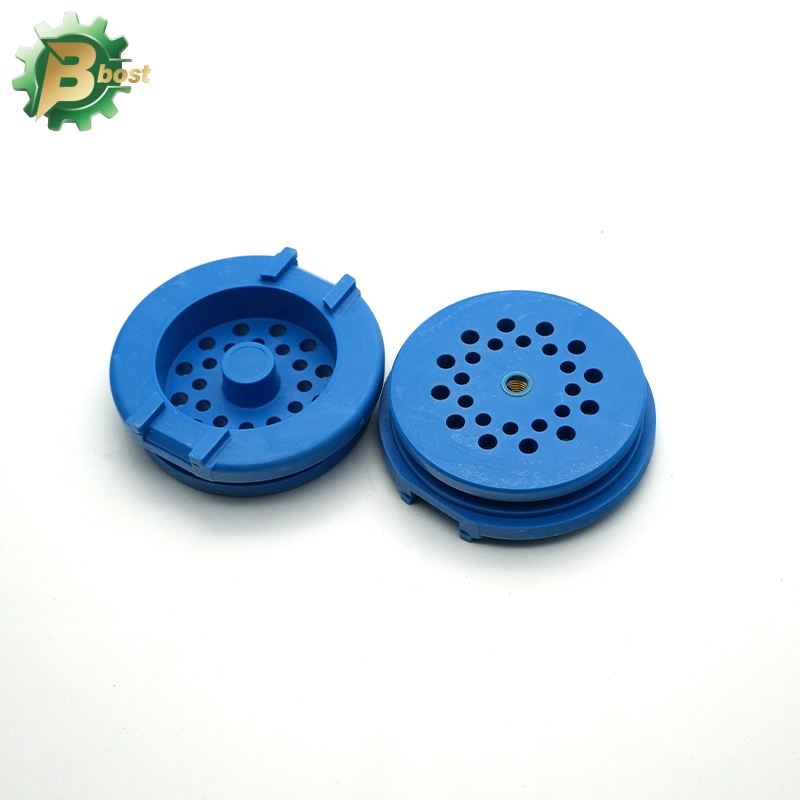 The plug made by insert mold blue nylon 66 with brass nut 5 - Bost