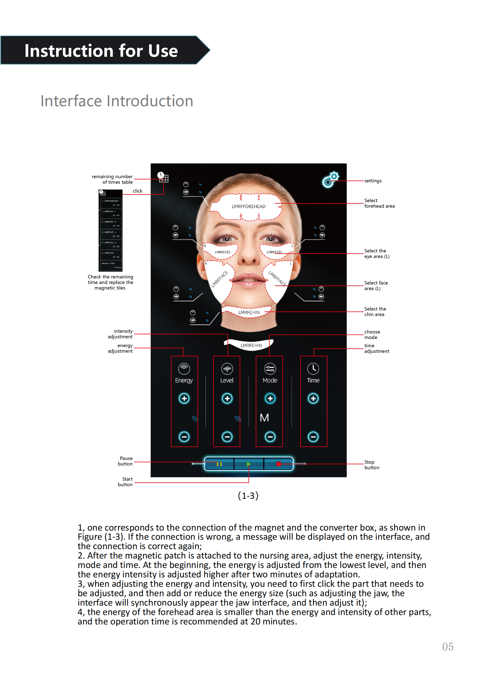 GW-F1 EMS Face Machine_06