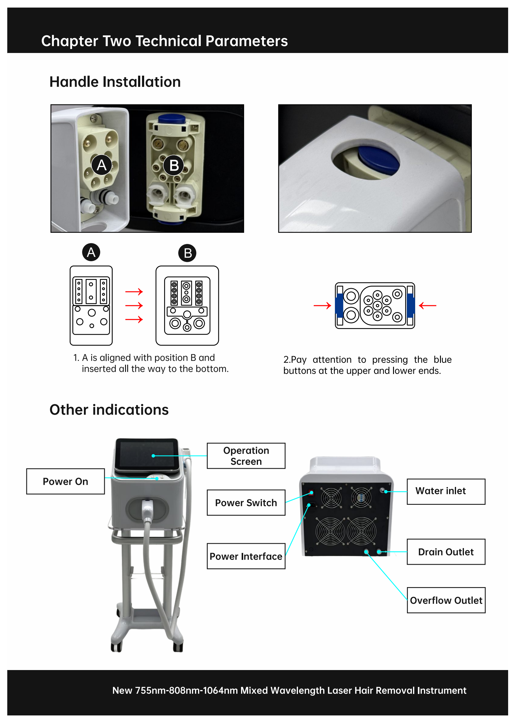 L8 Diode laser hair removal machine 103 L8 Diode laser hair removal machine 103