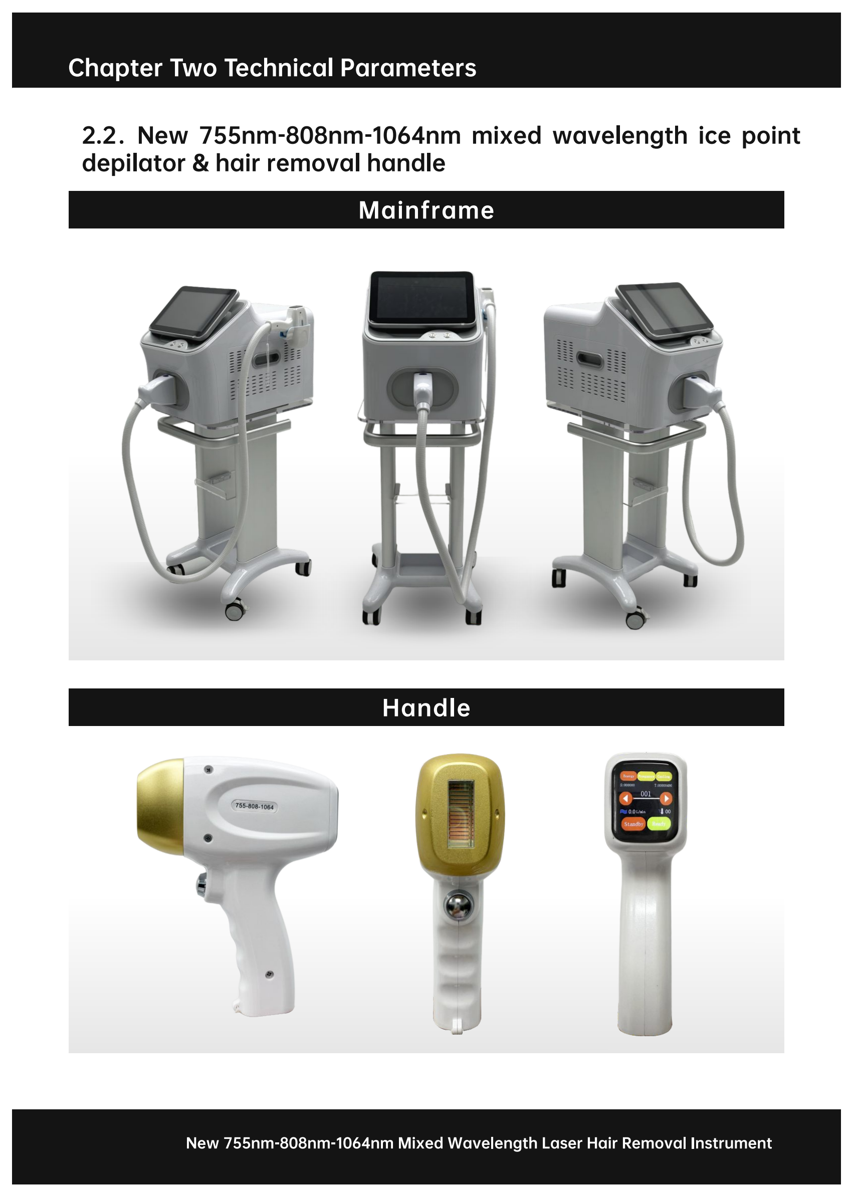 L8 Diode laser hair removal machine 55 L8 Diode laser hair removal machine 55