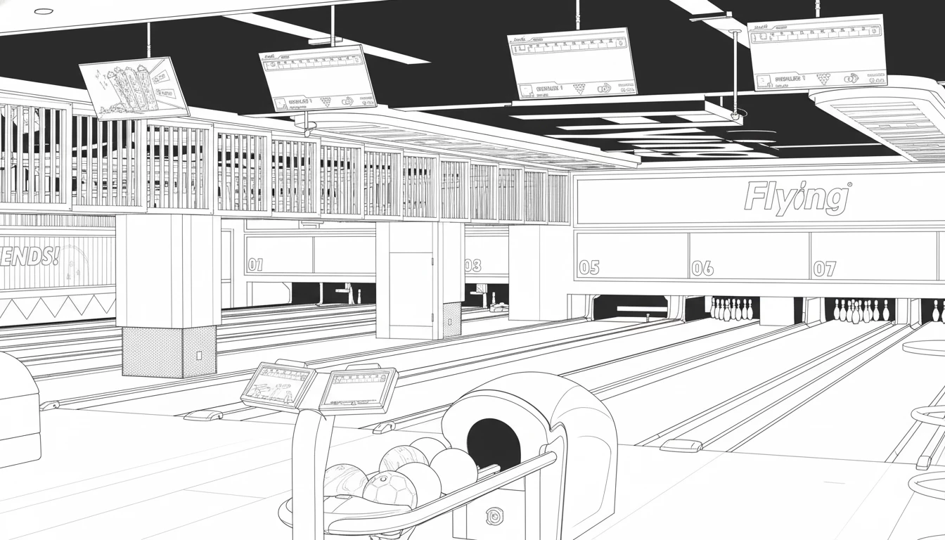 Flying Bowling - Best Bowling Alley Equipment