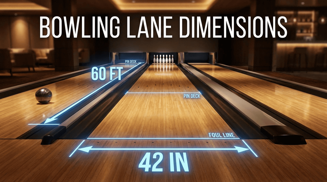 Bowling Lane Dimensions