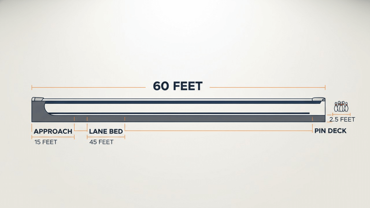 długość toru do kręgli