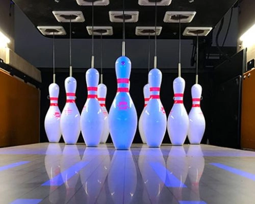 Flying Bowling - bowling string pin