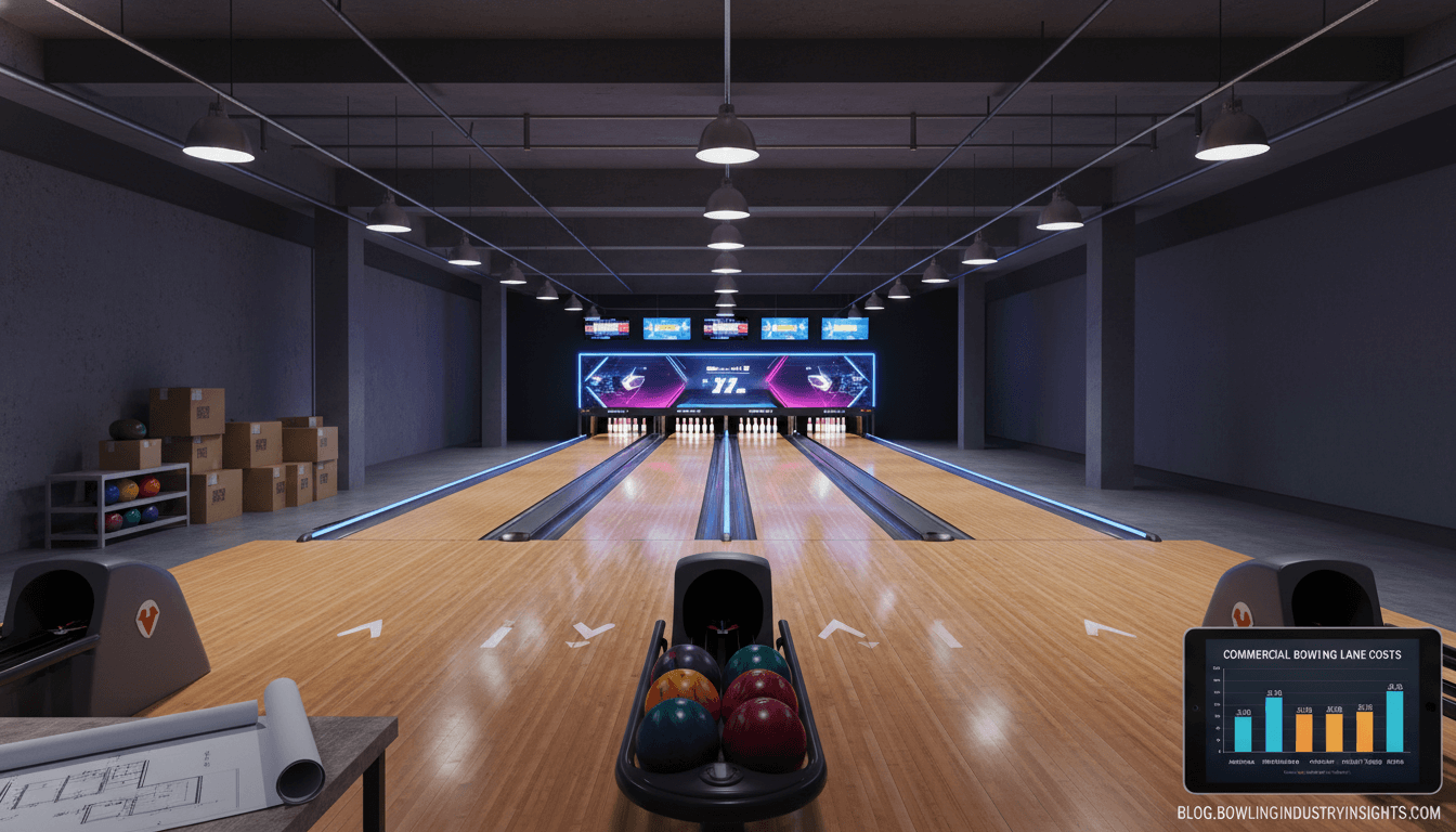Commercial Bowling Alley Lane Cost