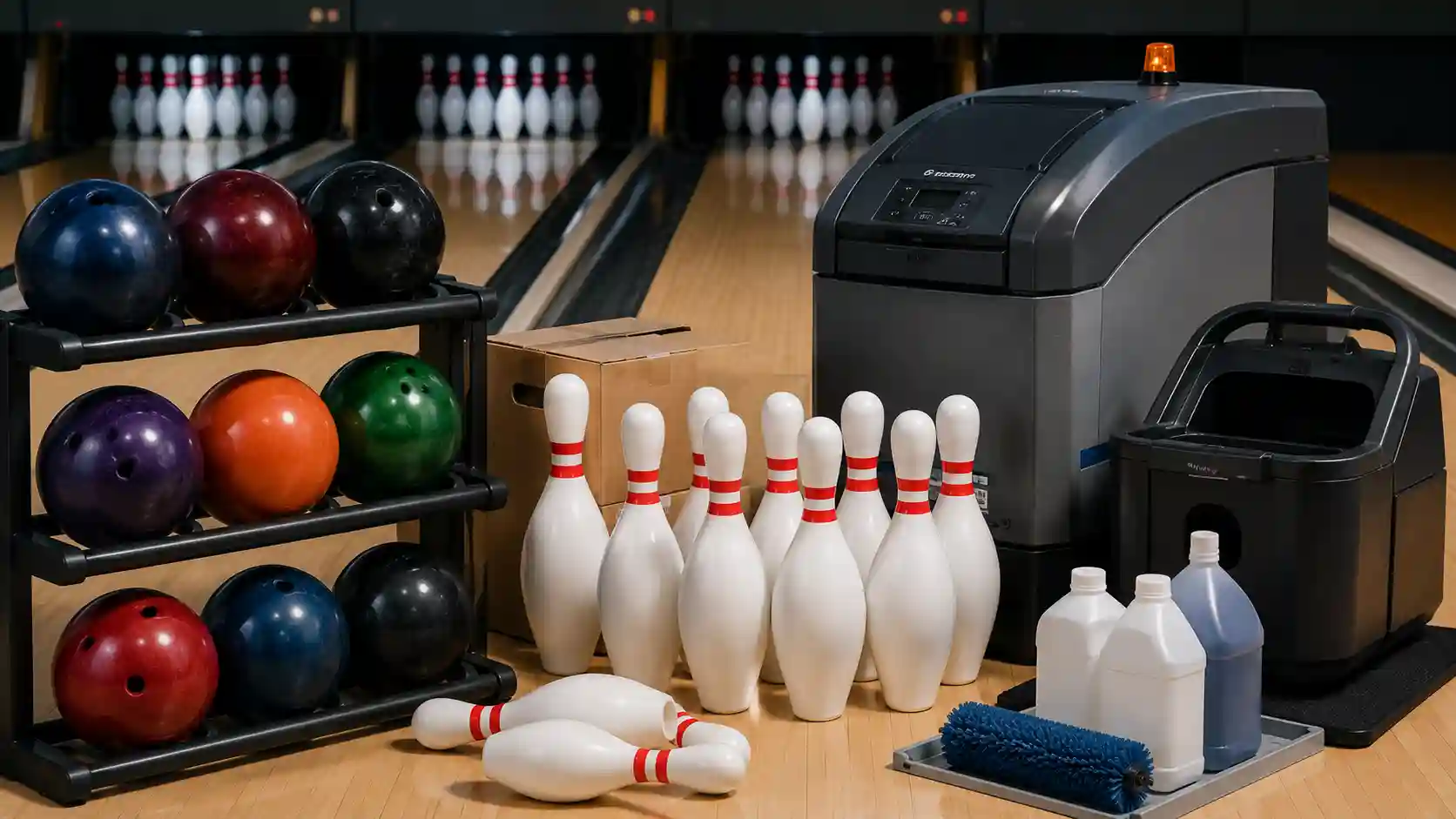 Commercial bowling equipment Commercial bowling equipment