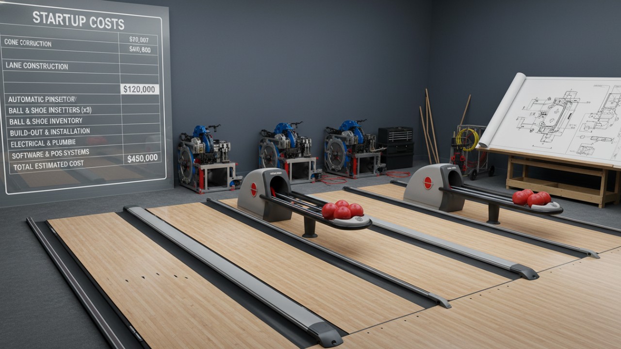 coût de démarrage de la voie commerciale en épingle à canard