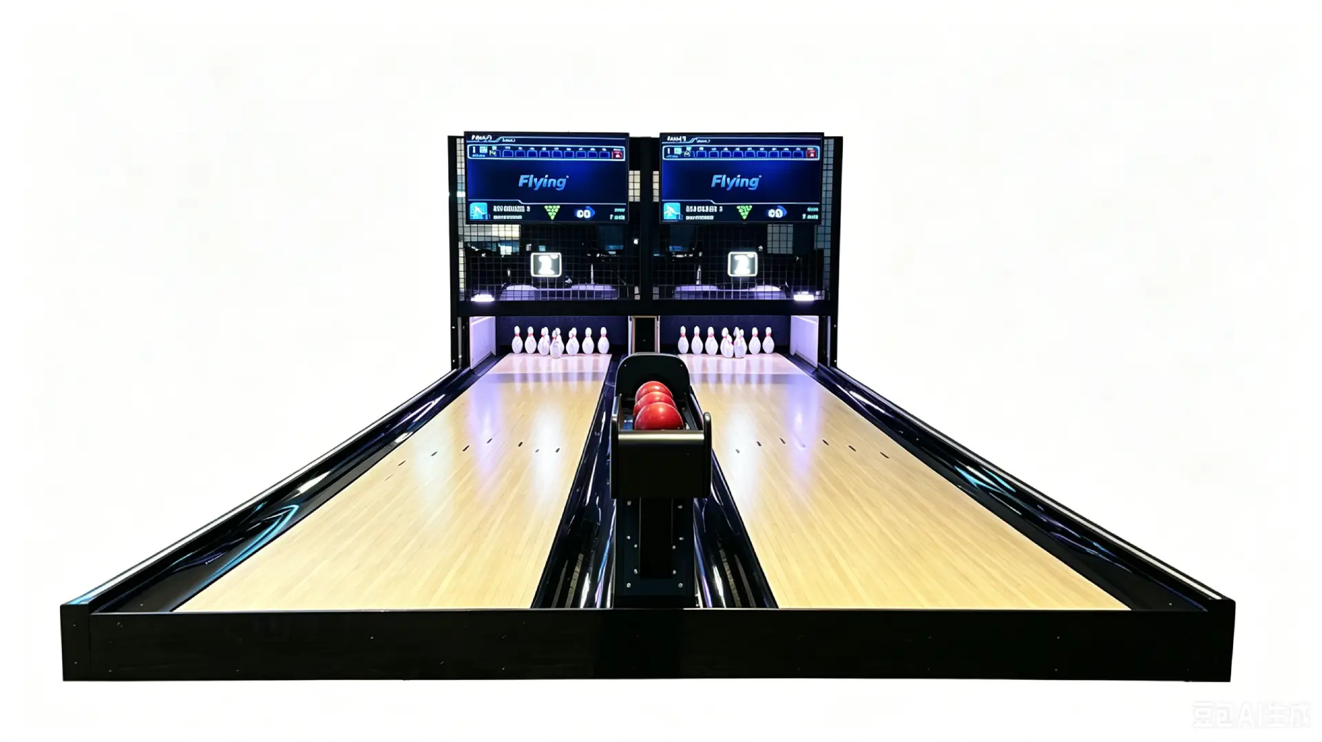 Flying Bowling - Φωτισμός διαδρόμου