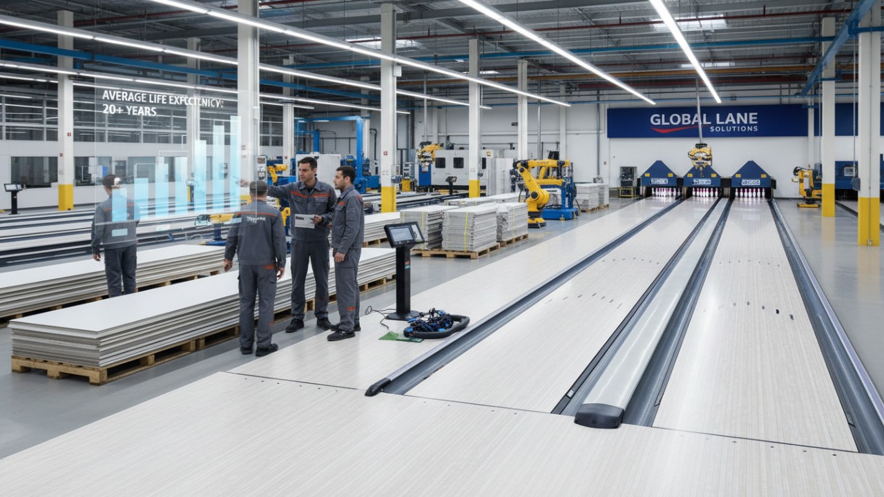 synthetic bowling lane life expectancy