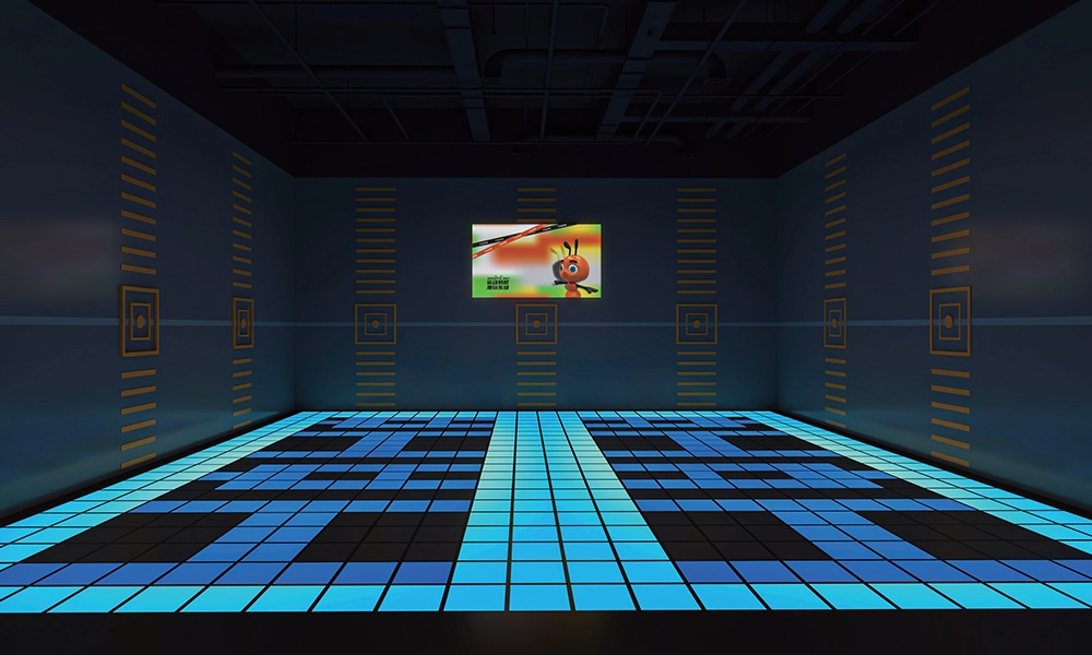 Interactive LED floor