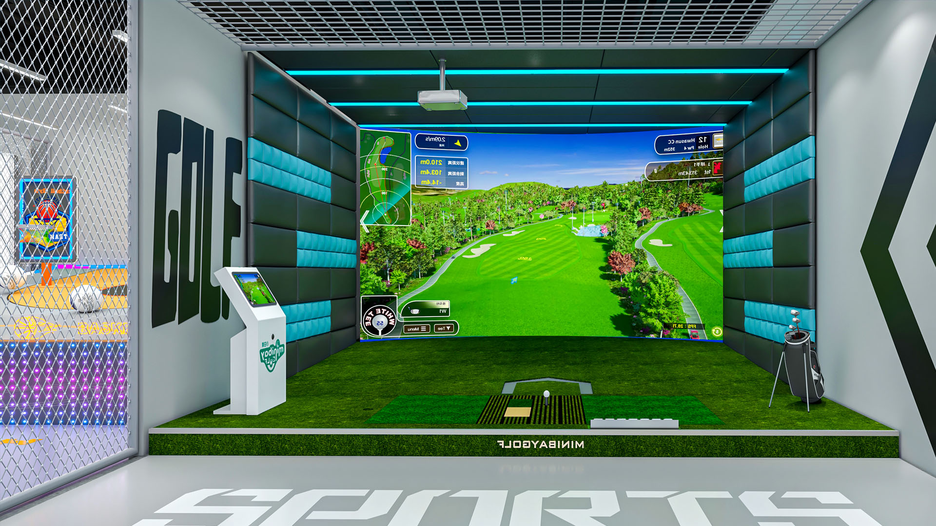 home golf simulator