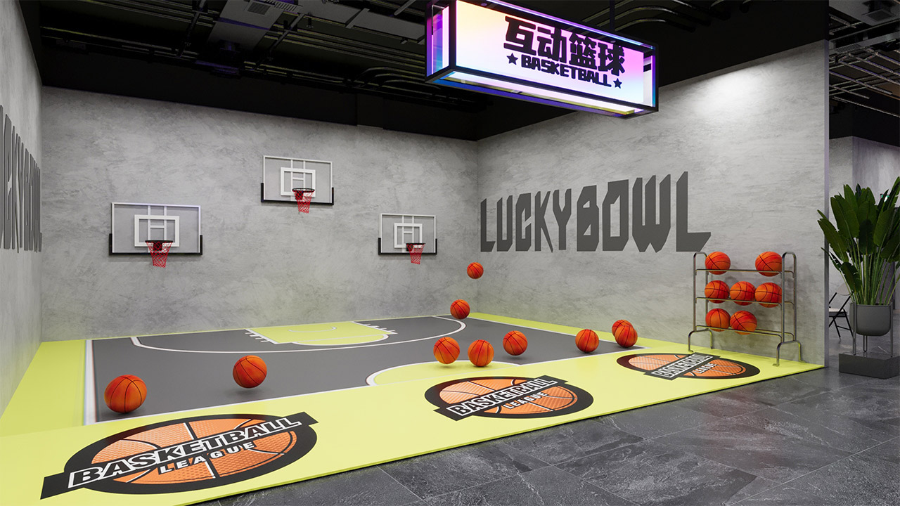 Xuzhou SuNing LUCKYBOWL-basketball arcade machine