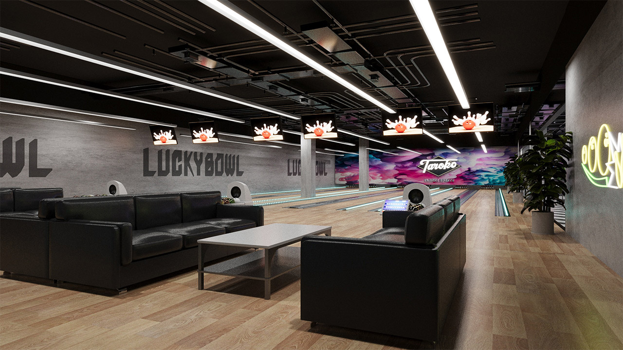 Xuzhou SuNing LUCKYBOWL-Arcade Bowling Alley