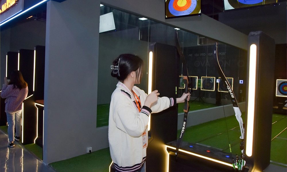 archery netting for golf simulator