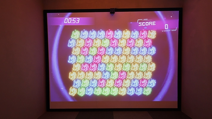 interactive floor led screen