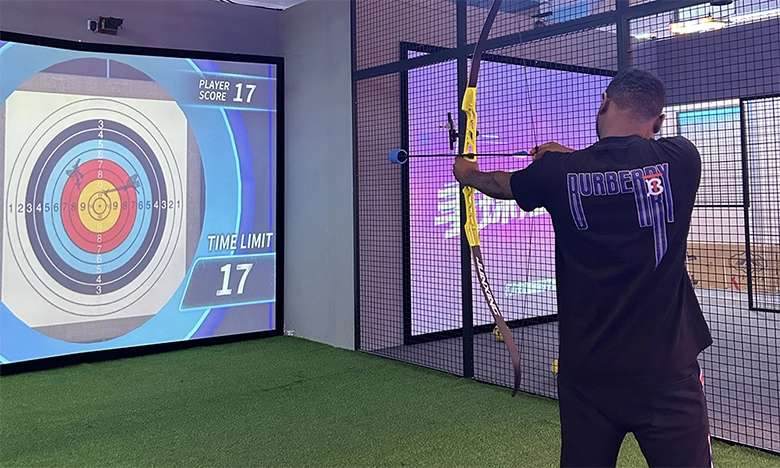 archery-training-simulator archery training simulator