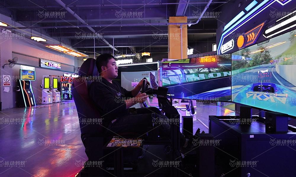 Four-axle racing simulator (4)