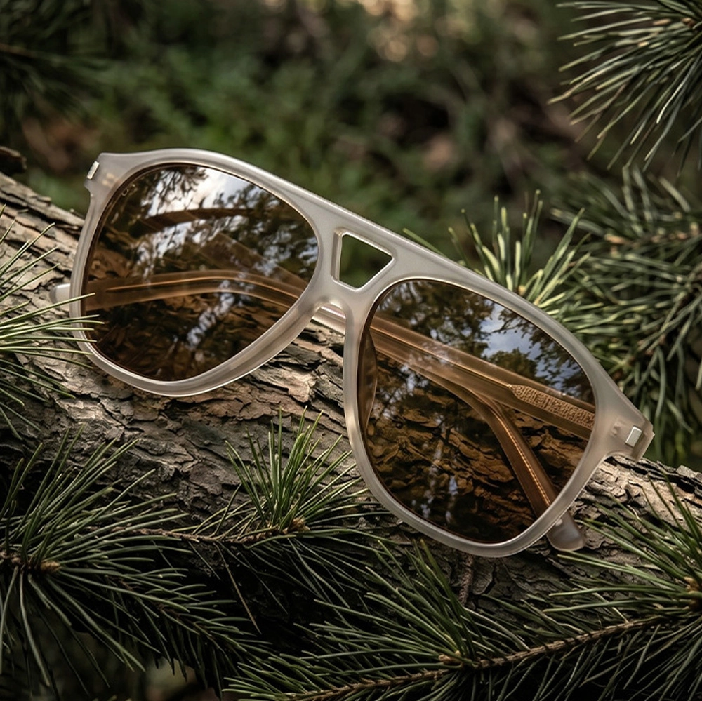 uv400 acetate sun glasses - KARUSON