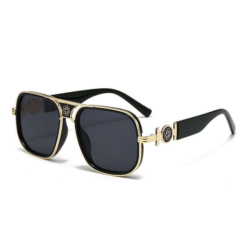 high end european square aviator sunglasses for men women - KARUSON