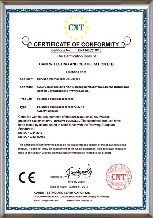 CANEW-TESTING-AND-CERTIFICATION-LTD - KARUSON