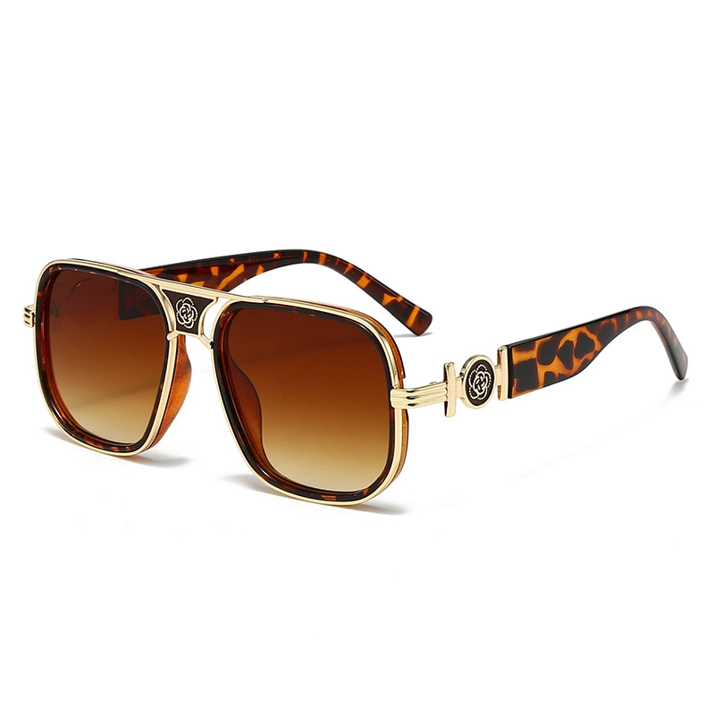 luxury square aviator sunglasses - KARUSON