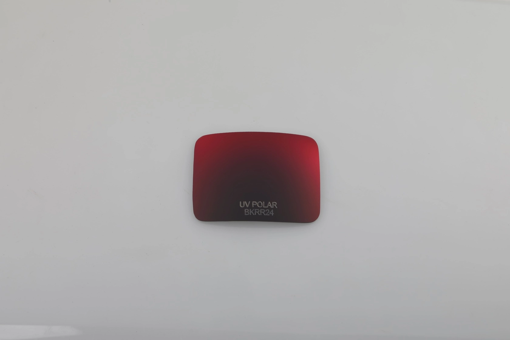 UV Polar BKR24 sunglass lens, red gradient. - KARUSON