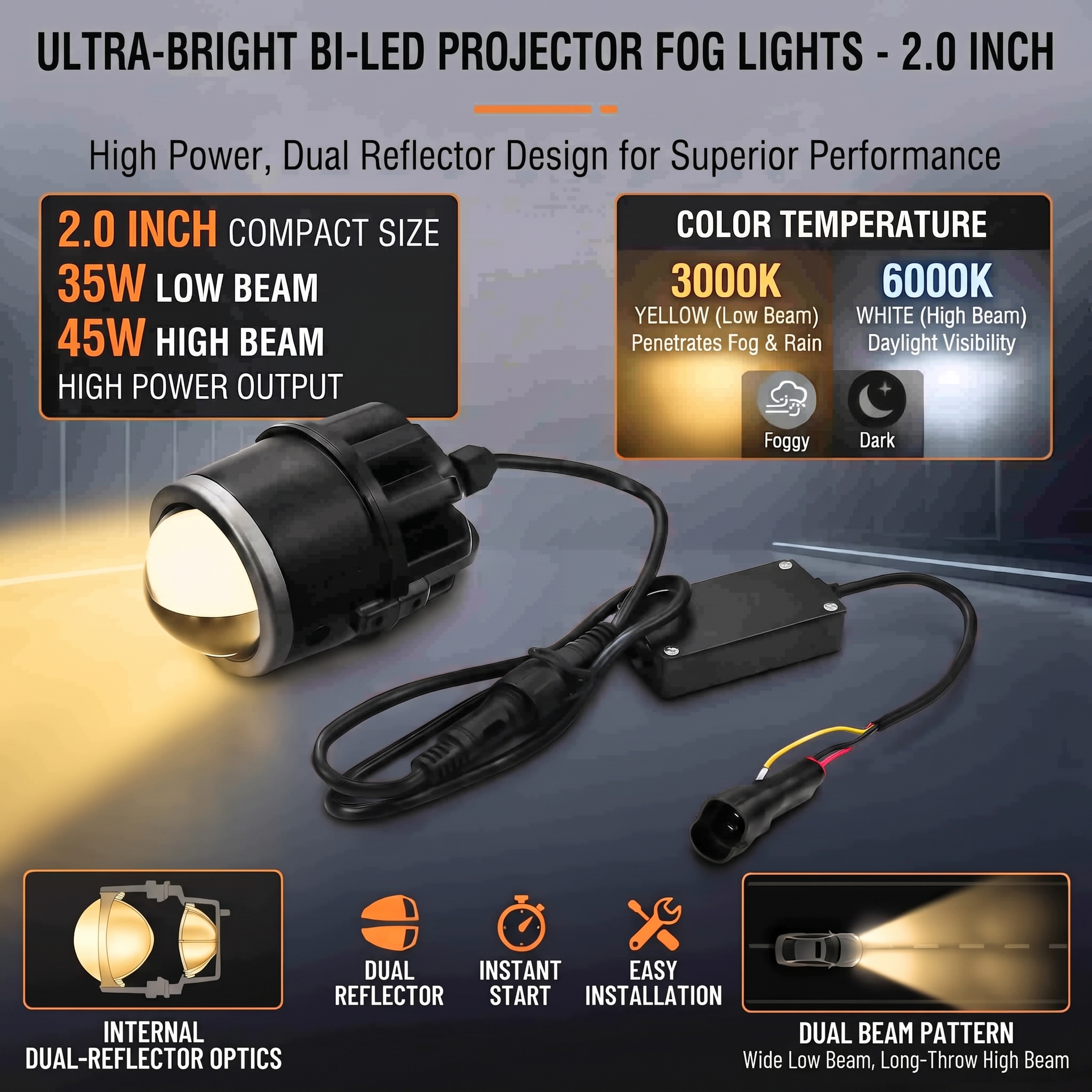 ek fog light