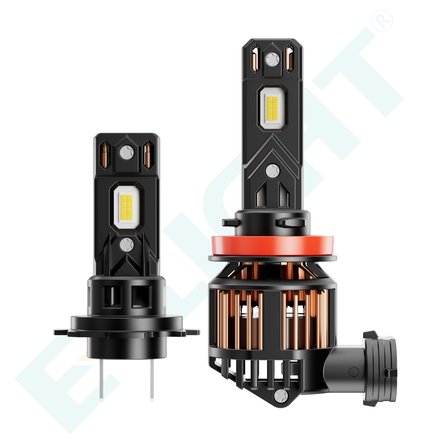 EKLIGHT V7 led headlight bulb h7 h11 headlamp conversion kit replacement - EKLIGHT