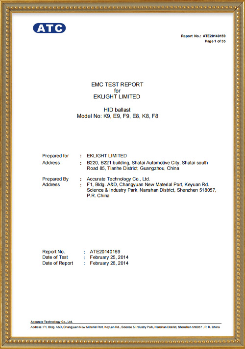 K9-EMC-report