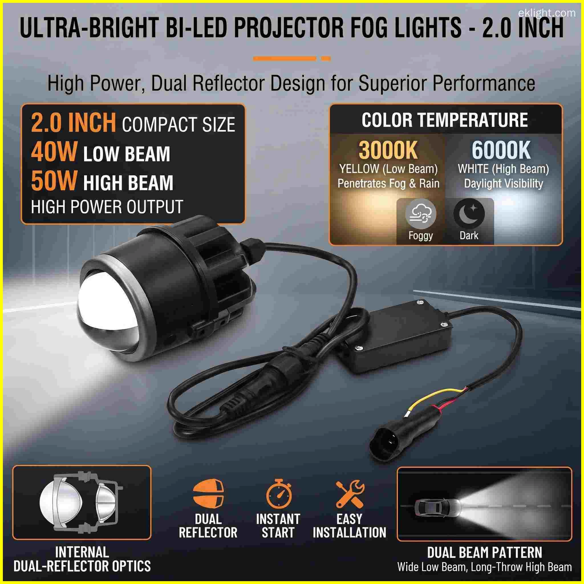 led fog light - EKLIGHT