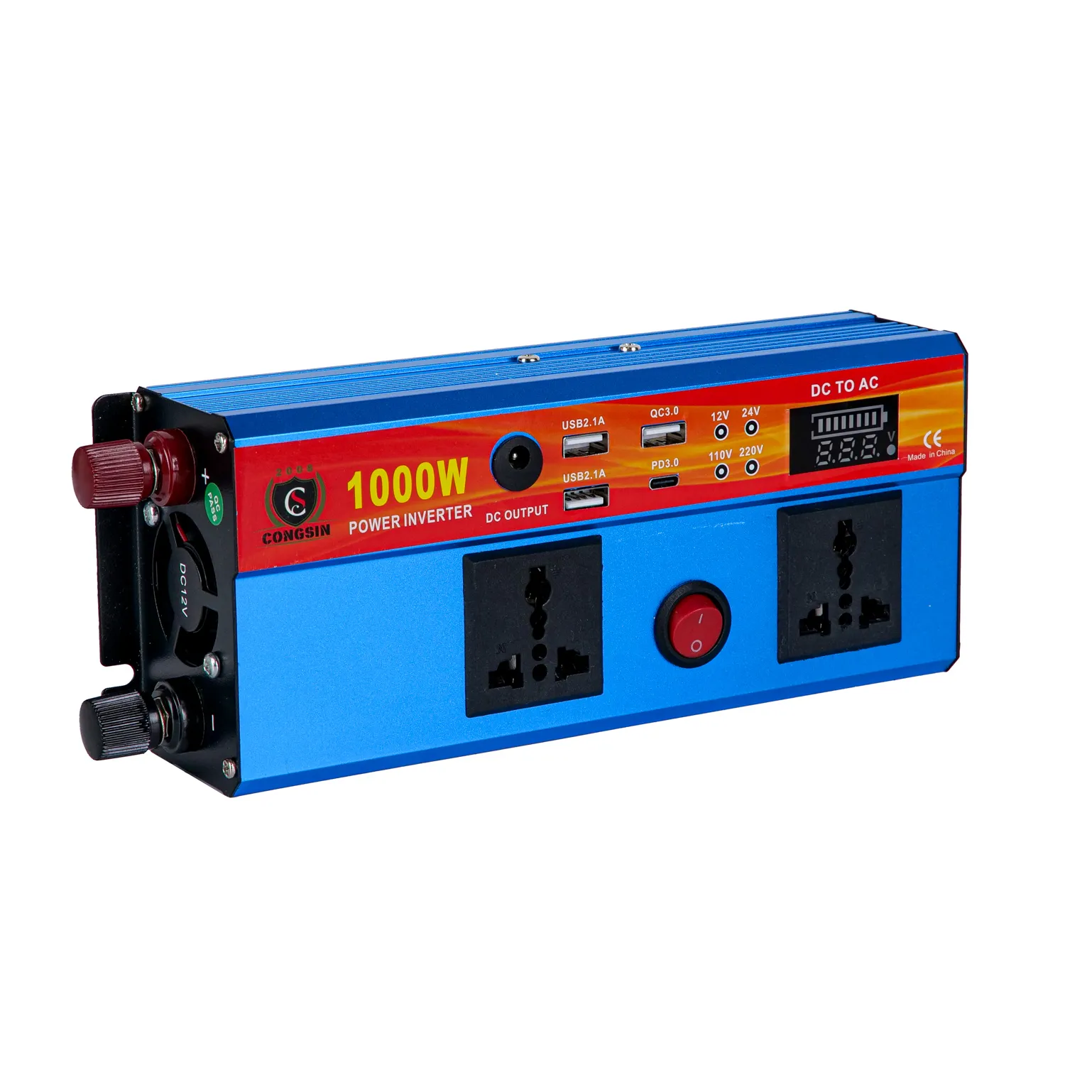 1000W modified sine wave inverter with LED display (3) - Congsin
