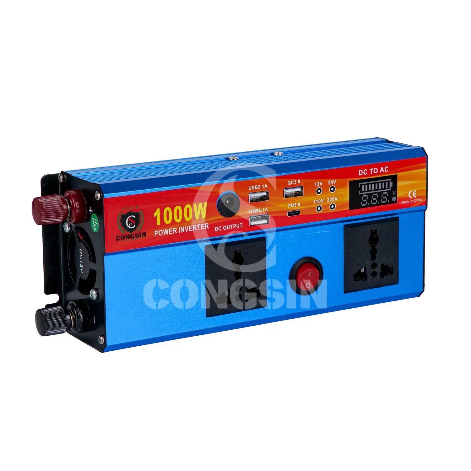 1000W modified sine wave inverter with LED display (3) - Congsin 1000W modified sine wave inverter with LED display (3) - Congsin