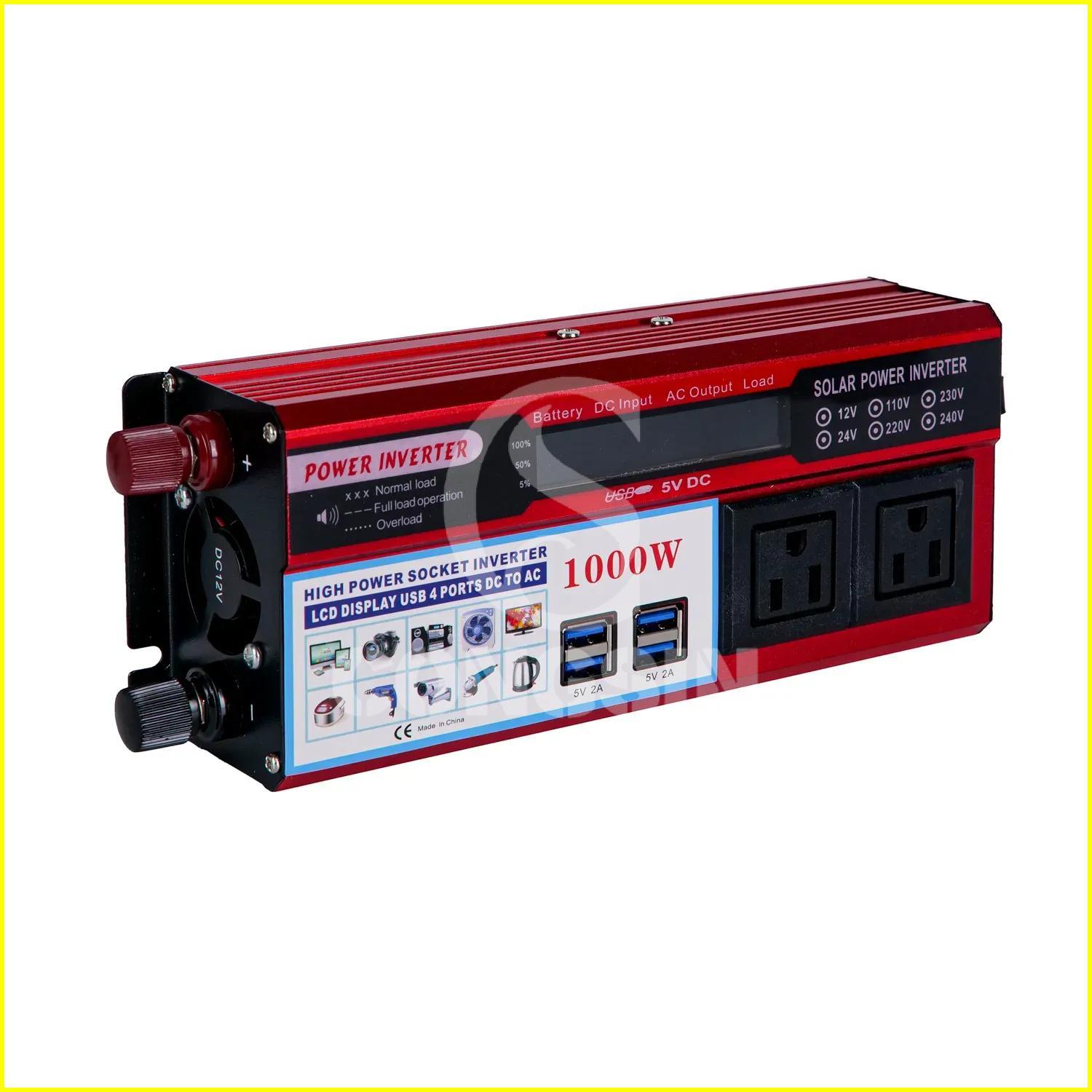 1000W modified sine wave inverter with US sockets (3) - Congsin