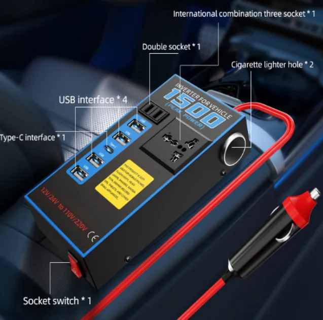 1500W car inverter (3) - Congsin