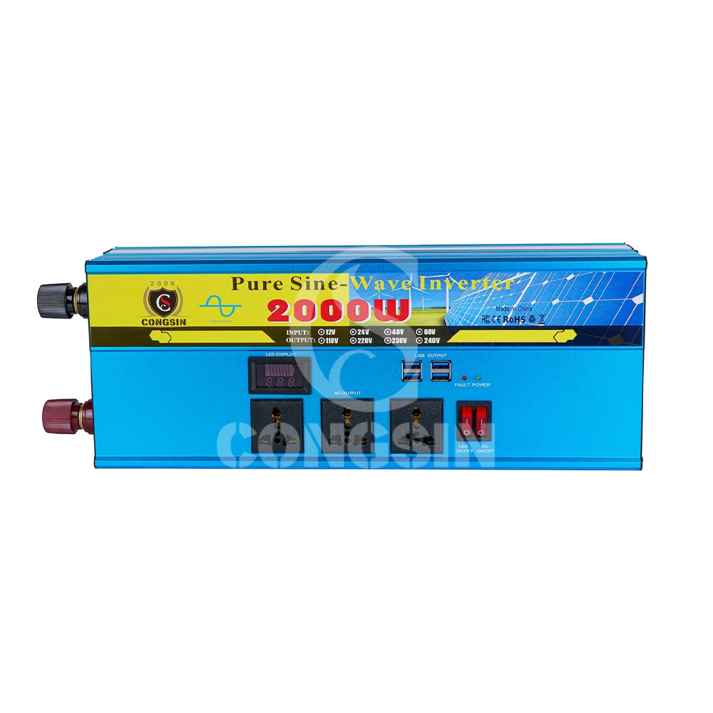 2000W Full-Power Pure Sine Wave Inverter - Congsin 2000W Full-Power Pure Sine Wave Inverter - Congsin