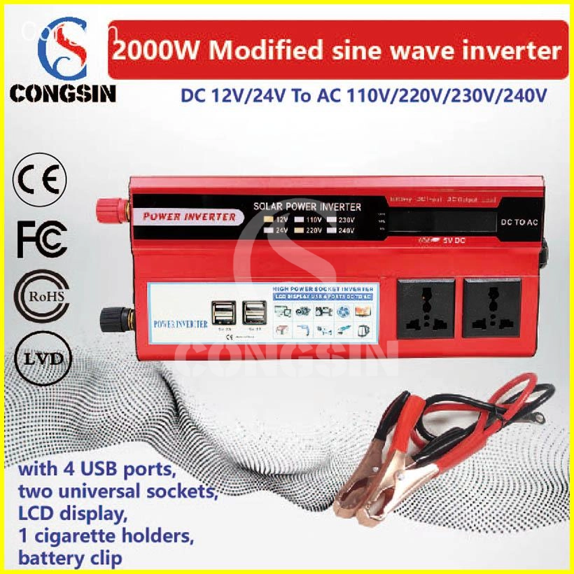 2000W Modified Sine Wave Inverter - Congsin