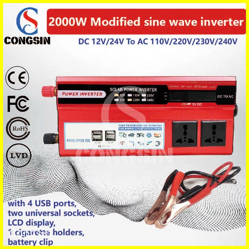 2000W Modified Sine Wave Inverter - Congsin