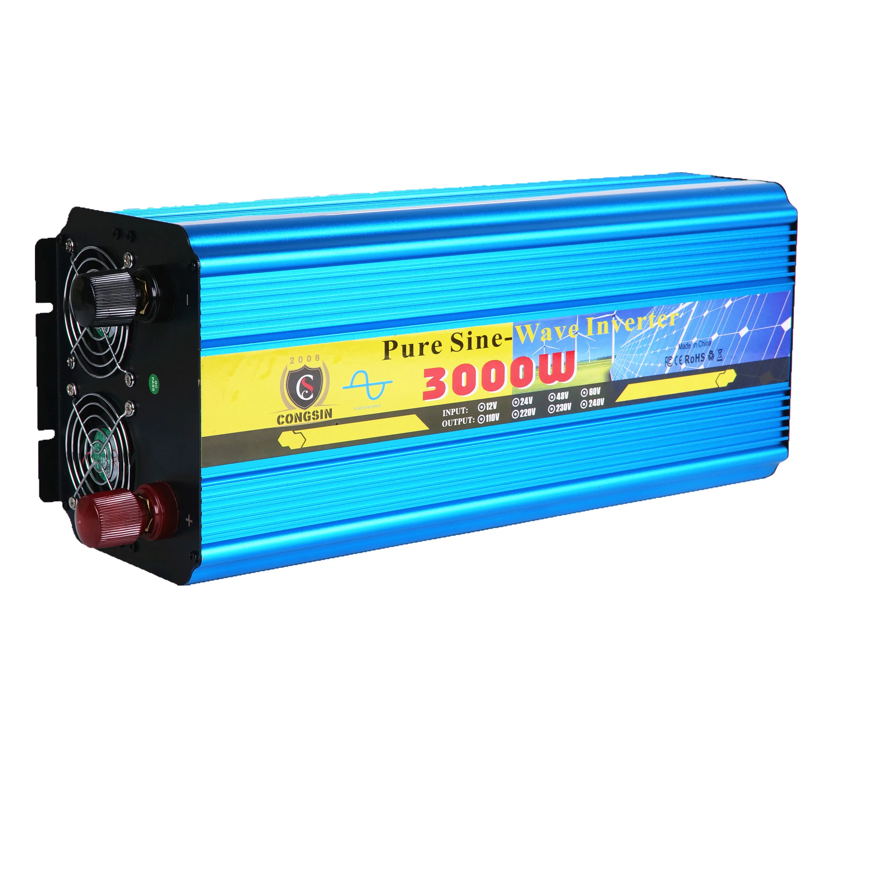 3000W LCD Pure Sine Wave Inverter (3) - Congsin