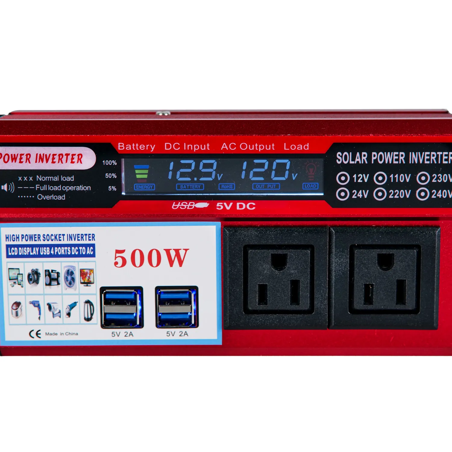 500W modified sine wave inverter with US Sockets (6)_结果 - Congsin