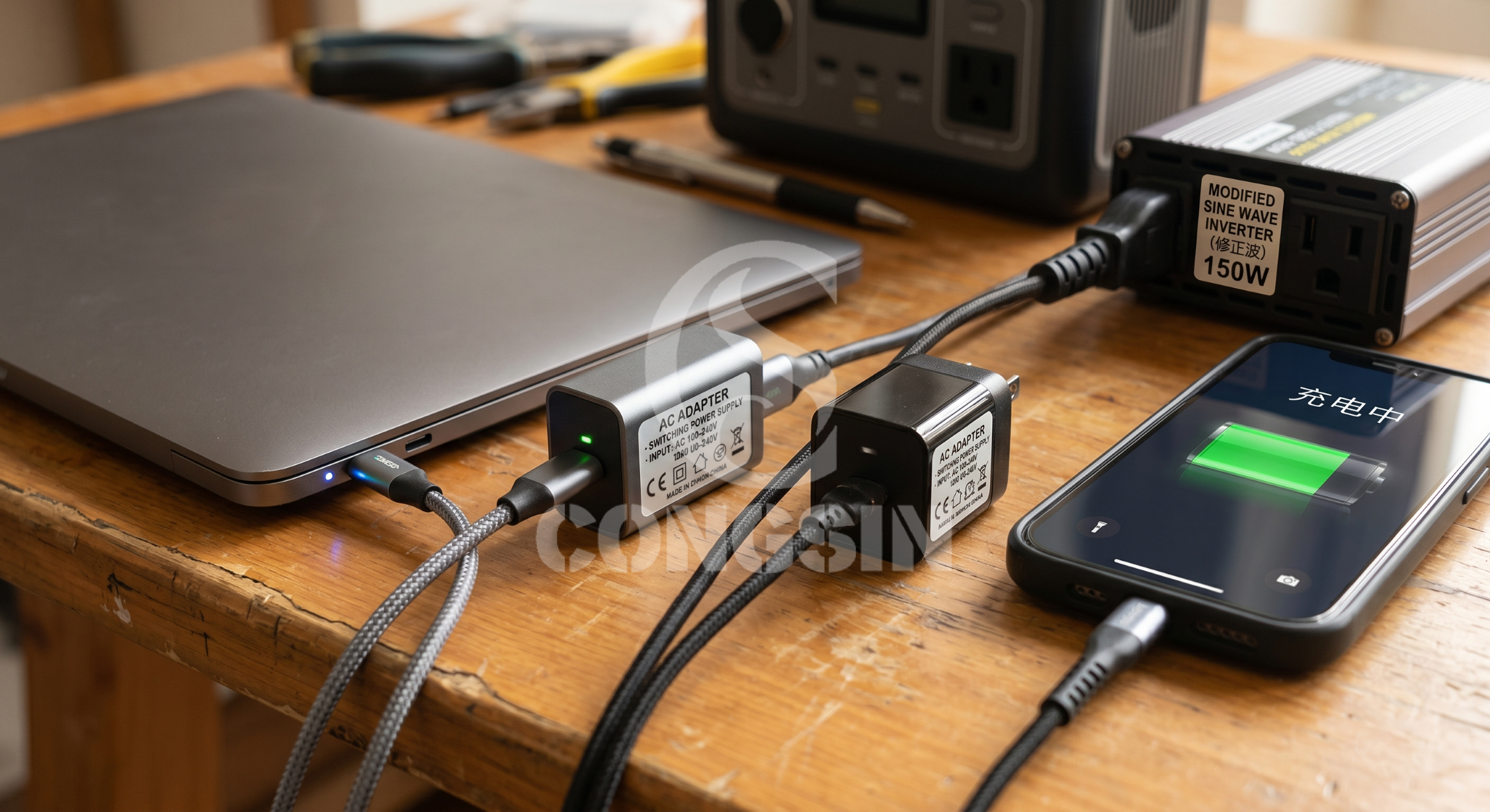Charging laptop on modified sine wave inverter Charging laptop on modified sine wave inverter