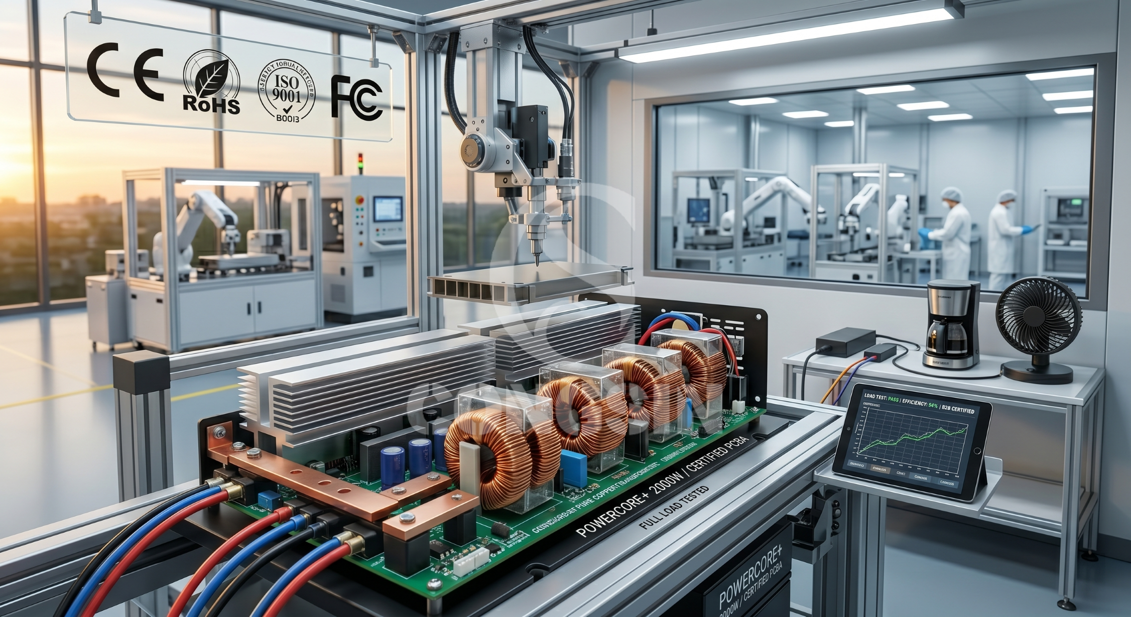 China car inverter manufacturer quality control and certifications China car inverter manufacturer quality control and certifications