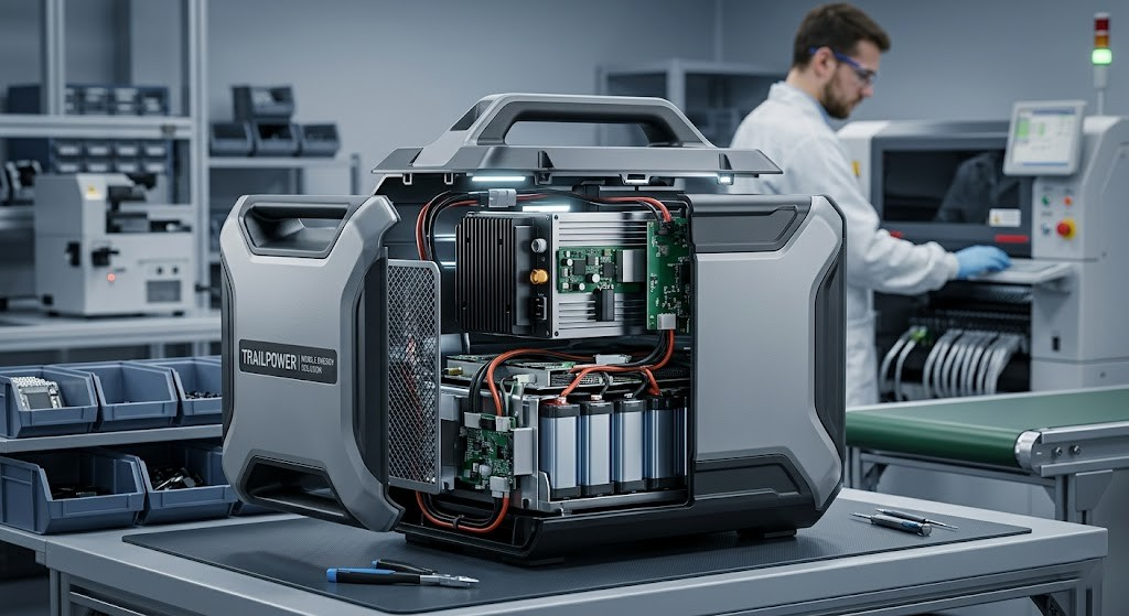 Compact integrated portable power solutions and high frequency inverter modules for OEMs