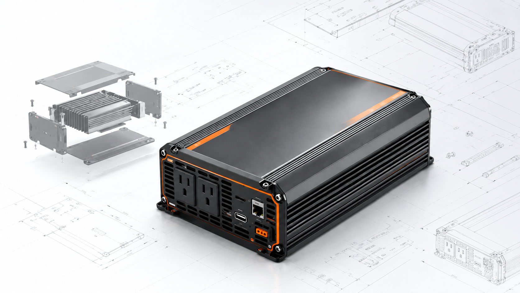 OEM pure sine wave inverter engineering development cover image - Congsin