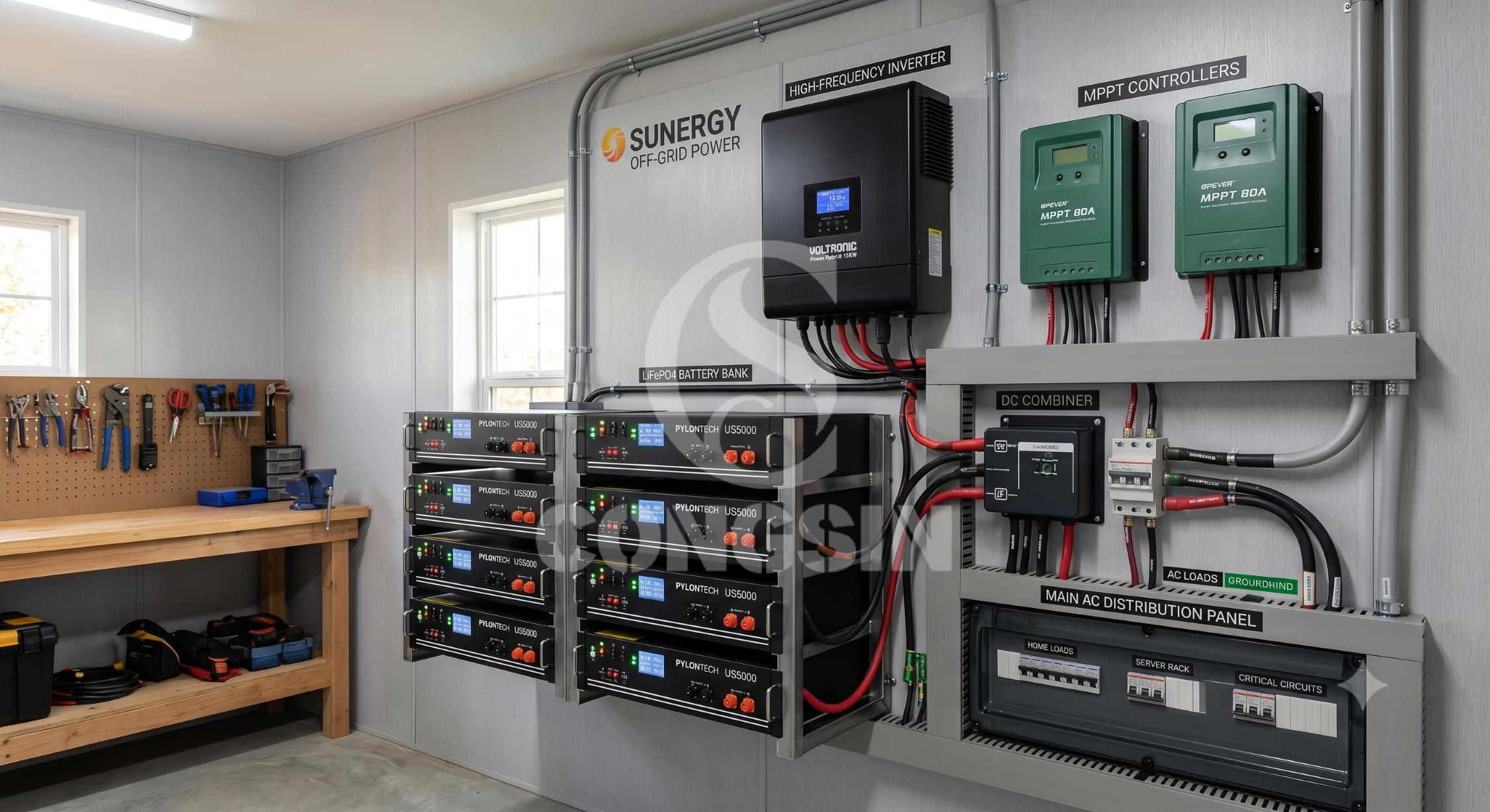 High efficiency off grid solar inverter system setup High efficiency off grid solar inverter system setup