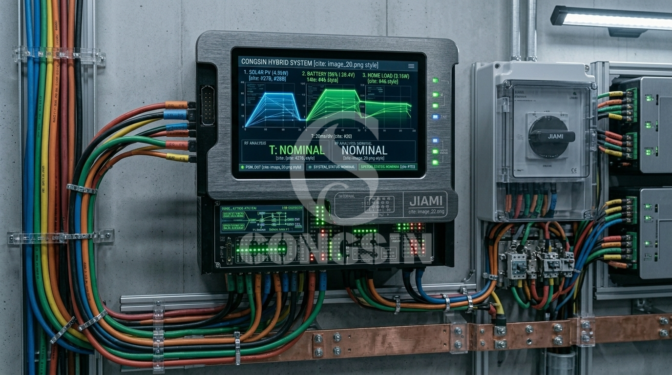 Hybrid off-grid UPS inverter integrating residential solar array with battery backup Hybrid off-grid UPS inverter integrating residential solar array with battery backup