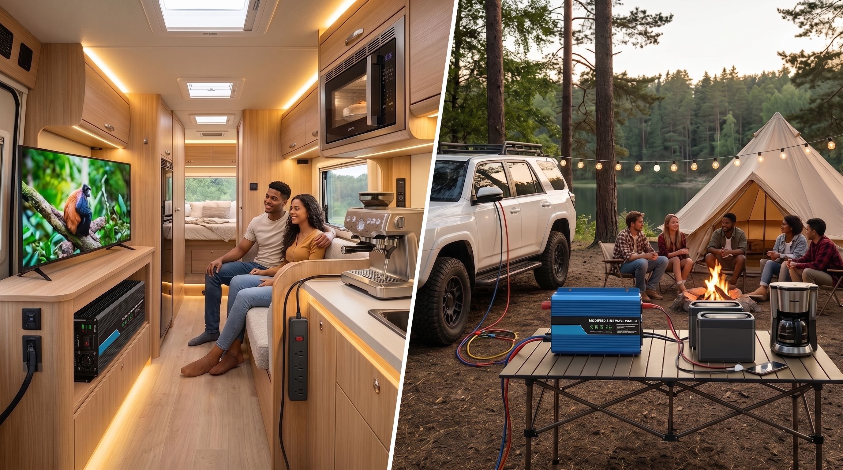 Modified vs pure sine wave inverters for off-grid power - Congsin